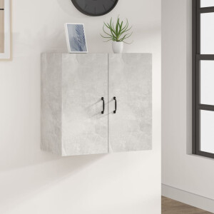 vidaXL Wandkast 60x31x60 cm bewerkt hout betongrijs