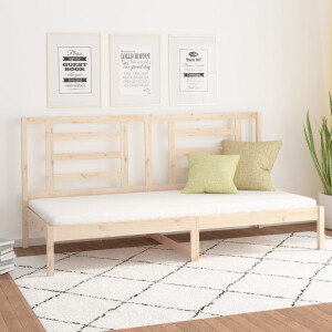vidaXL Slaapbank zonder matras 80x200 cm massief grenenhout