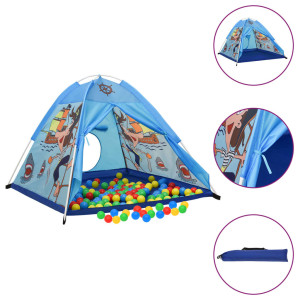 vidaXL Kinderspeeltent 120x120x90 cm blauw