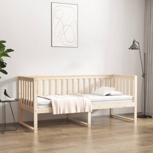 vidaXL Slaapbank zonder matras 80x200 cm massief grenenhout