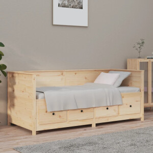 vidaXL Slaapbank zonder matras 90x190 cm massief grenenhout
