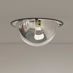 vidaXL Verkeersspiegel met volledige koepel Ø30 cm acryl