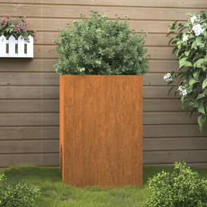 vidaXL Plantenbak 52x48x75 cm cortenstaal