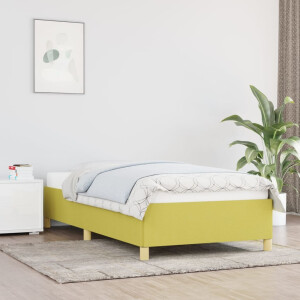 vidaXL Bedframe stof groen 80x200 cm