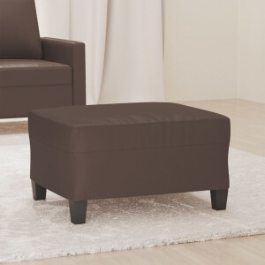 vidaXL Voetenbank 70x55x41 cm kunstleer bruin