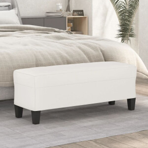 vidaXL Bankje 100x35x41 cm microvezelstof beige