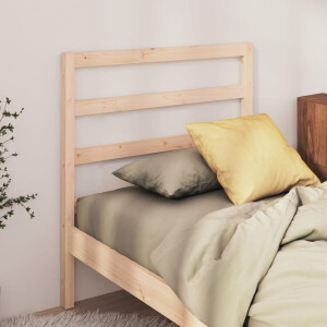 vidaXL Hoofdbord 95x4x100 cm massief grenenhout