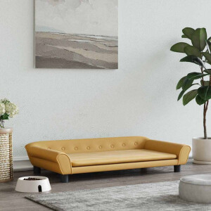 vidaXL Hondenmand 100x50x21 cm fluweel bruin