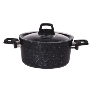 Excellent Houseware Braadpan met deksel 2,7 L aluminium