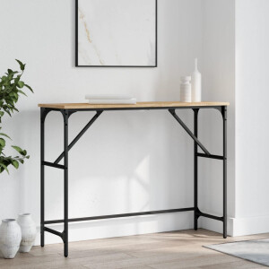 vidaXL Wandtafel 100x32x75 cm bewerkt hout sonoma eikenkleurig