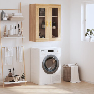 vidaXL Bovenkast 69,5x34x90 cm sonoma eikenkleurig