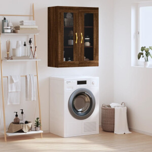 vidaXL Bovenkast 69,5x34x90 cm bruin eikenkleur