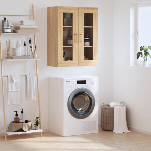 vidaXL Bovenkast 69,5x34x90 cm sonoma eikenkleurig