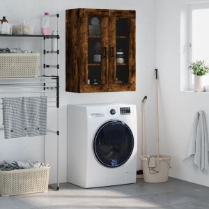 vidaXL Bovenkast 69,5x34x90 cm gerookt eikenkleurig