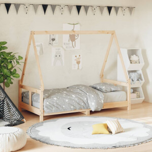 vidaXL Kinderbedframe 80x160 cm massief grenenhout