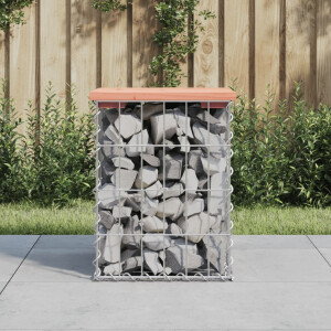 vidaXL Tuinbank schanskorfontwerp 33x31x42 cm massief douglashout