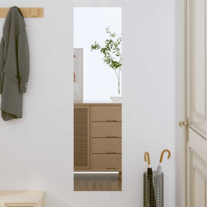 vidaXL Wandspiegel 30x100 cm rechthoekig glas