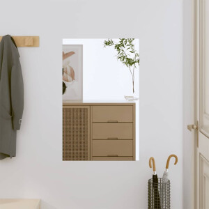 vidaXL Wandspiegel 40x60 cm rechthoekig glas