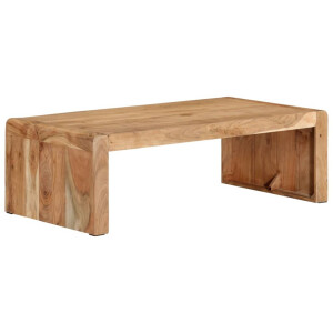 vidaXL Salontafel 110x55x35 cm massief acaciahout