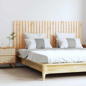 vidaXL Wandhoofdbord 159,5x3x60 cm massief grenenhout