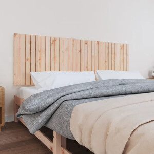 vidaXL Wandhoofdbord 185x3x60 cm massief grenenhout