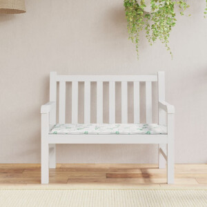 vidaXL Tuinbankkussen 100x50x3 cm oxford stof bladpatroon