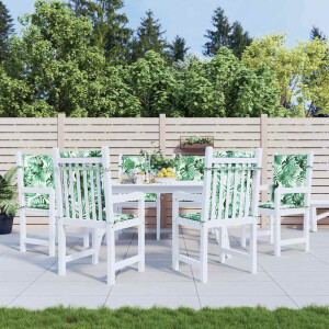 vidaXL Rugkussens Blad 6 pcs Bladpatroon 100 x 50 x 3 cm Oxford Stof
