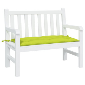 vidaXL Tuinbankkussen 100x50x7 cm oxford stof heldergroen