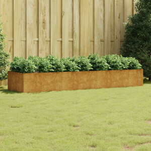 vidaXL Plantenbak verhoogd 280x80x40 cm cortenstaal