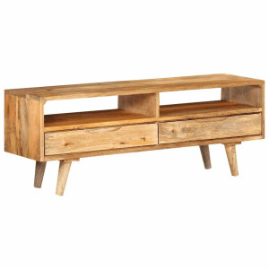vidaXL Tv-meubel 110x30x41 cm massief mangohout
