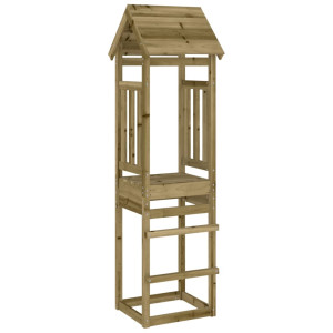 vidaXL Speeltoren 52,5x46,5x206,5 cm geïmpregneerd grenenhout