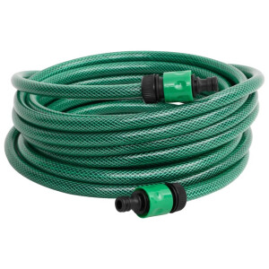 vidaXL Zwembadslang 10 m PVC groen