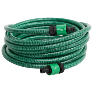 vidaXL Zwembadslang 20 m PVC groen