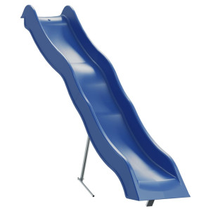 vidaXL Glijbaan 210x40 cm polypropeen blauw