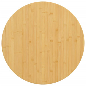 vidaXL Tafelblad Ø 90x2,5 cm bamboe