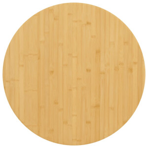 vidaXL Tafelblad Ø 60x4 cm bamboe