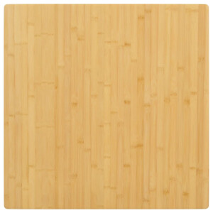 vidaXL Tafelblad 80x80x2,5 cm bamboe