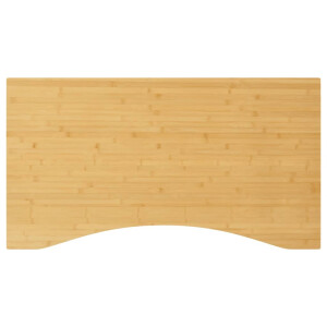 vidaXL Bureaublad 110x60x4 cm bamboe
