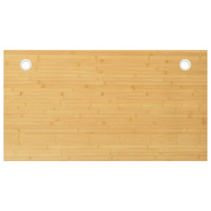 vidaXL Bureaublad 110x60x2,5 cm bamboe