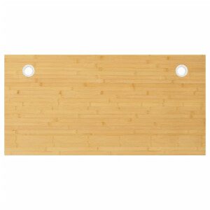 vidaXL Bureaublad 110x55x4 cm bamboe