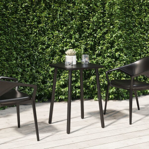 vidaXL Tuintafel 50x50x71 cm staal antracietkleurig