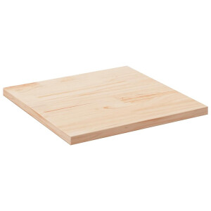 vidaXL Tafelblad vierkant 80x80x2,5 cm massief grenenhout
