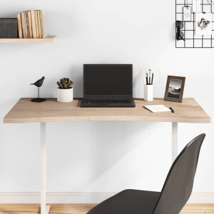 vidaXL Bureaublad 100x60x2,5 cm massief grenenhout