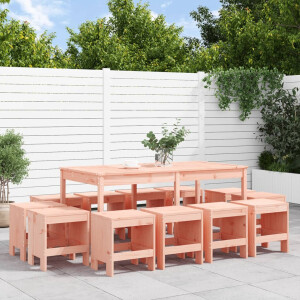 vidaXL 13-delige Tuinset massief douglashout