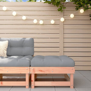 vidaXL Tuinvoetenbank massief douglashout