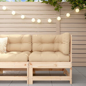 vidaXL Tuinhoekbank massief grenenhout