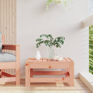 vidaXL Tuinvoetenbank massief douglashout