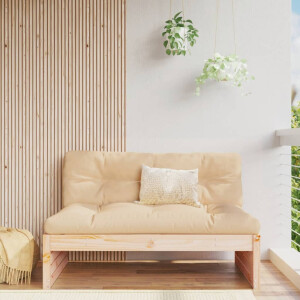 vidaXL Tuinmiddenbank 120x80 cm massief grenenhout