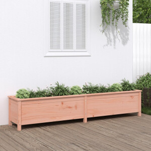 vidaXL Plantenbak verhoogd 199,5x40x39 cm massief douglashout