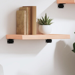 vidaXL Wandschap 40x20x4 cm onbehandeld massief eikenhout